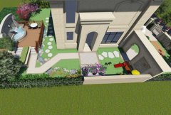 欧美别墅庭院设计特点对比及相应效果图展示